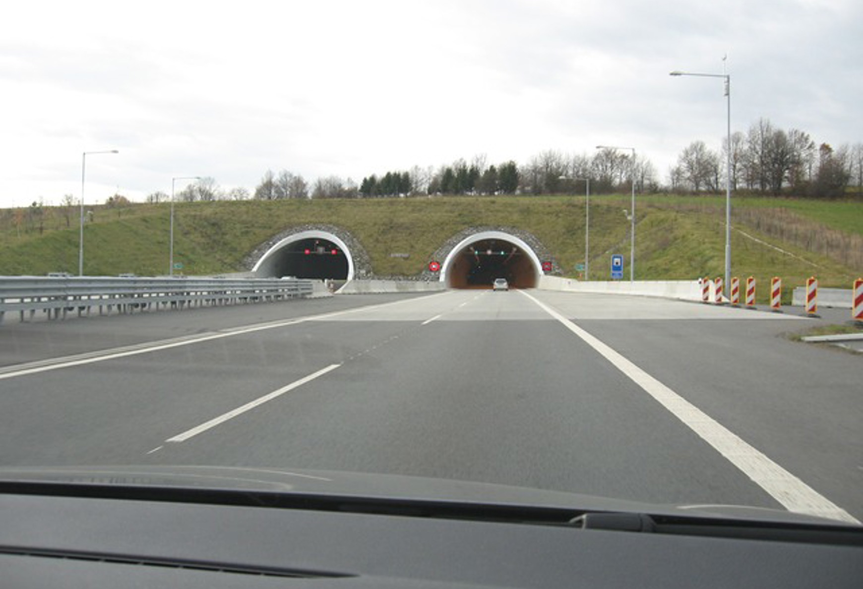 Výuka - jízda na dálnici